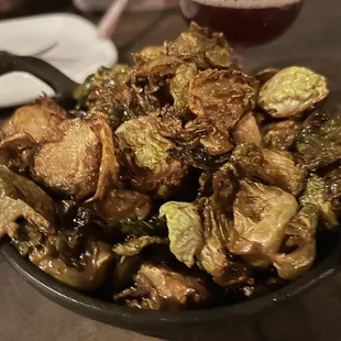 Fried Brussel Sprouts