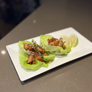 a plate of food