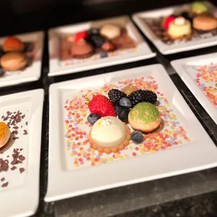 Dessert plates- from event