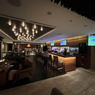 Bar area