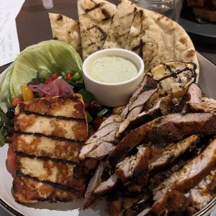 Chicken gyro plate