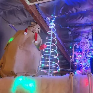 Chrismas decorations.