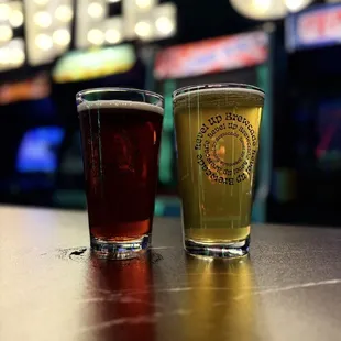 Red ale and hoppy pils