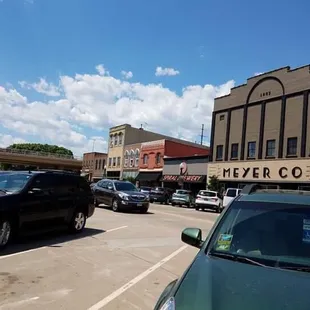 Independent brewery across the street