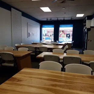 Tables and chairs for Magic Tournaments, D&amp;D campaigns, open stock board games, etc.