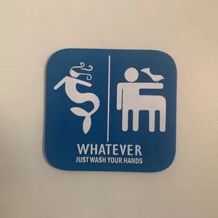 They have genderless restroom.  Finally, I found one.