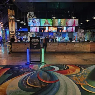 The bar