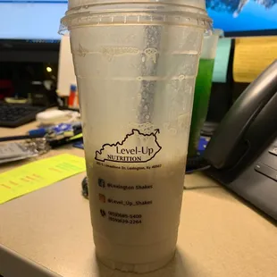 Bananas Foster shake