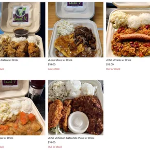 Menu as of 6/23/2022