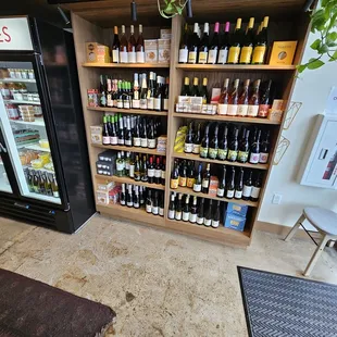 Wines, some had price tags