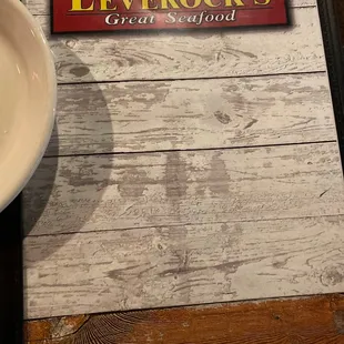 a plate of food on a table