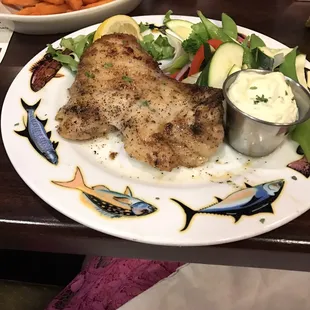 Blackened Grouper Sandwich