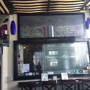 Beer choices, all brewed on site!