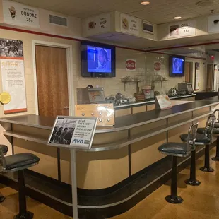 You can sit at the lunch counter and listen to first hand accounts of those who participated in sit-ins.