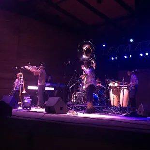 Friday:  The Stooges Brass Band,  performing at 8 p.m.,   is ranked among the elite brass bands in New Orleans,