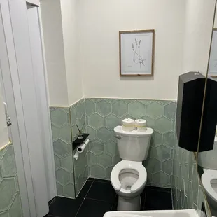 Clean bathrooms