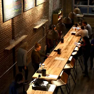 the view from the mezzanine is spectacular