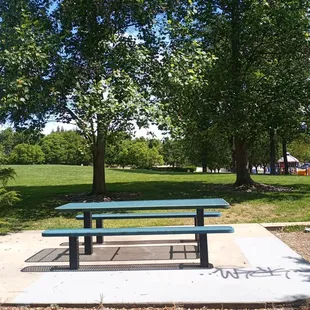 Picnic and bbq area