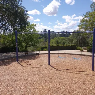 Swing with views of gold dredging valley