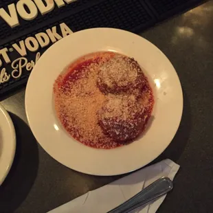 Again, Tony's meatballs are second to none...