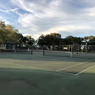 Tennis courts