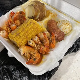Shrimp tray $11