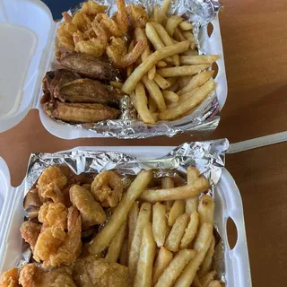 F8. Eight Oysters with Fries