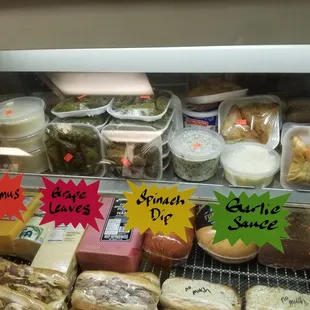 Subs and home made Mediterranean food!