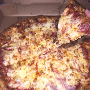 Pepperoni and Onion (and LOVE!)