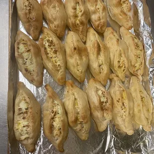 Homemade cheese pies