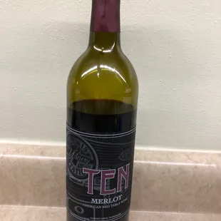 Ten...a Merlot. Yum!