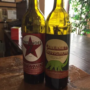 the wine labels are in the process of being changed from the old gas station theme.  But I think this was one cool feature.