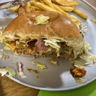 Dirty South burger