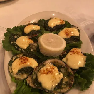 Oysters Rockefeller