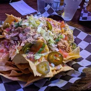 Chicken nachos