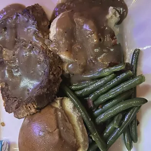 Meatloaf dinner
