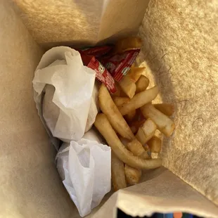 Take out!