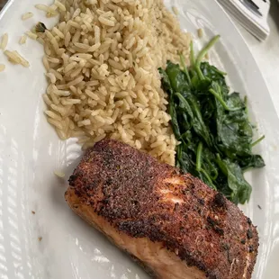 Black Iron Salmon! Delicious!