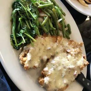 Chicken Fried Ribeye! Delicious Gravy!