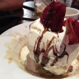 Bread pudding enough for two or three for dessert