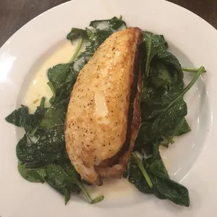Crab stuffed Tilapia