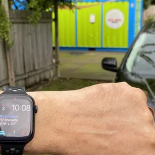 Waited till 10:30 - they were supposed to open at 10 and our reservation was at 10.