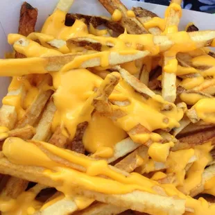 Cheesy cheese fries!