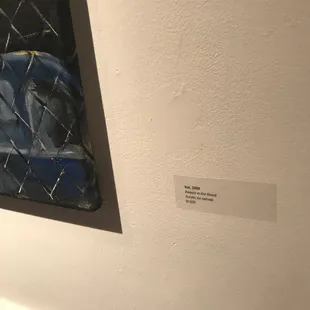 Art inside of the gallery
