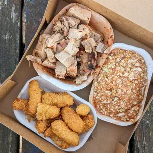 Coarse Chopped Barbecue Tray | Instagram: @telephonesmoothie