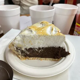 Yummy chocolate pie!