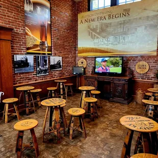 Inside front of store.