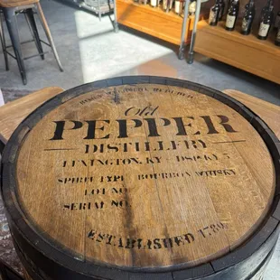 Tasting at Pepper distillery