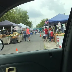  view from inside a car