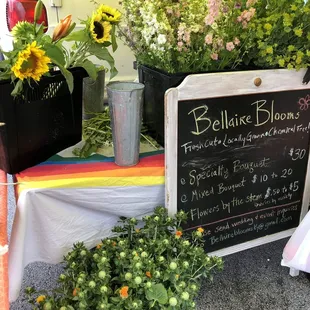 Flowers from Bellaire Blooms